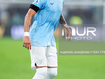 Taty Castellanos of SS Lazio during the Serie A Enilive match between SS Lazio and AC Milan at Stadio Olimpico on Aug 31, 2024 in Rome, Ital...