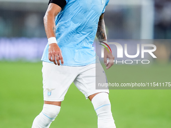 Taty Castellanos of SS Lazio during the Serie A Enilive match between SS Lazio and AC Milan at Stadio Olimpico on Aug 31, 2024 in Rome, Ital...