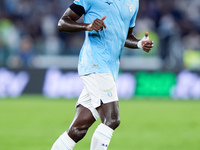 Boulaye Dia of SS Lazio during the Serie A Enilive match between SS Lazio and AC Milan at Stadio Olimpico on Aug 31, 2024 in Rome, Italy. (