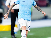 Manuel Lazzari of SS Lazio during the Serie A Enilive match between SS Lazio and AC Milan at Stadio Olimpico on Aug 31, 2024 in Rome, Italy....