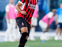 Ruben Loftus-Cheek of AC Milan during the Serie A Enilive match between SS Lazio and AC Milan at Stadio Olimpico on Aug 31, 2024 in Rome, It...