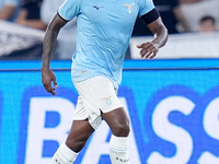 Nuno Tavares of SS Lazio during the Serie A Enilive match between SS Lazio and AC Milan at Stadio Olimpico on Aug 31, 2024 in Rome, Italy. (