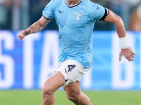 Gil Patric of SS Lazio during the Serie A Enilive match between SS Lazio and AC Milan at Stadio Olimpico on Aug 31, 2024 in Rome, Italy. (