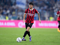 Christian Pulisic of AC Milan during the Serie A Enilive match between SS Lazio and AC Milan at Stadio Olimpico on Aug 31, 2024 in Rome, Ita...