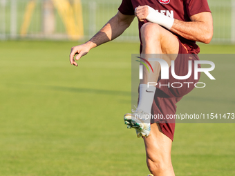 Robert Lewandowski during training before UEFA Nations League matches in Ksiazenice, Poland on September 02, 2024. (