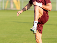 Robert Lewandowski during training before UEFA Nations League matches in Ksiazenice, Poland on September 02, 2024. (