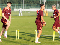 Krzysztof Piatek, Kacper Urbanski during training before UEFA Nations League matches in Ksiazenice, Poland on September 02, 2024. (