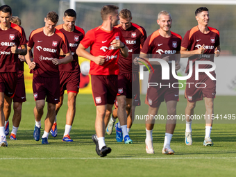  during training before UEFA Nations League matches in Ksiazenice, Poland on September 02, 2024. (