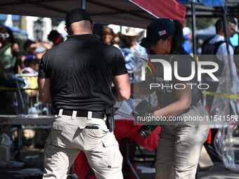 Six people are shot in a mass shooting during the West Indian Day Parade in Brooklyn, New York, United States, on September 2, 2024. The sho...