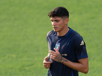 Raoul Bellanova attends the Italian National Team training camp at Centro Tecnico Federale in Coverciano, Florence, Italy. (