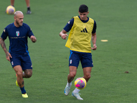 Raoul Bellanova attends the Italian National Team training camp at Centro Tecnico Federale in Coverciano, Florence, Italy. (