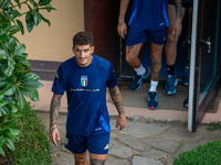 Giovanni di Lorenzo attends the Italian National Team training camp at Centro Tecnico Federale in Coverciano, Florence, Italy. (