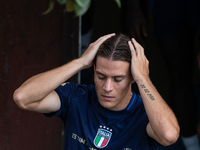 Nicolo Fagioli attends the Italian National Team training camp at Centro Tecnico Federale in Coverciano, Florence, Italy. (