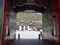 View of Tashi Lhunpo Monastery in Shigatse, Tibet, China, on August 10, 2024. (