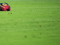 Robert Lewandowski of FC Barcelona during the LaLiga EA Sports match between Rayo Vallecano and FC Barcelona at the Campo de Futbol de Valle...