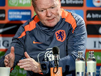 During the match training and press conference for the Netherlands Nations League season 2024-2025 at the KNVB Campus in Zeist, Netherlands,...