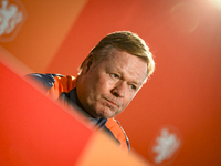 Netherlands trainer coach Ronald Koeman during the match training and press conference for the Netherlands Nations League season 2024-2025 a...