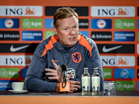 Netherlands trainer coach Ronald Koeman during the match training and press conference for the Netherlands Nations League season 2024-2025 a...