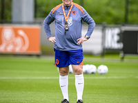 Netherlands trainer coach Ronald Koeman during the match training and press conference for the Netherlands Nations League season 2024-2025 a...