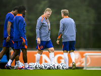 Netherlands trainer coach Ronald Koeman during the match training and press conference for the Netherlands Nations League season 2024-2025 a...