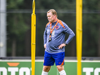 Netherlands trainer coach Ronald Koeman during the match training and press conference for the Netherlands Nations League season 2024-2025 a...