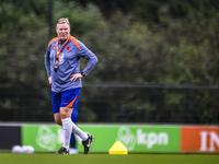 Netherlands trainer coach Ronald Koeman during the match training and press conference for the Netherlands Nations League season 2024-2025 a...