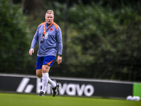 Netherlands trainer coach Ronald Koeman during the match training and press conference for the Netherlands Nations League season 2024-2025 a...