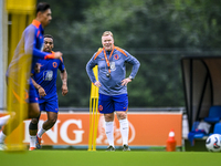 Netherlands trainer coach Ronald Koeman during the match training and press conference for the Netherlands Nations League season 2024-2025 a...