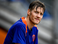 Netherlands player Wout Weghorst participates in the training and press conference for the Netherlands Nations League season 2024-2025 at th...