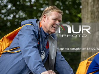 Netherlands trainer coach Ronald Koeman during the match training and press conference for the Netherlands Nations League season 2024-2025 a...