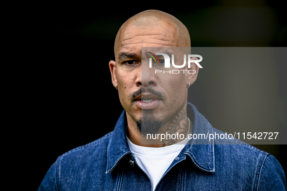 KNVB technical director Nigel de Jong attends the match training and press conference for the Netherlands Nations League season 2024-2025 at...