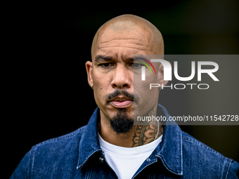 KNVB technical director Nigel de Jong attends the match training and press conference for the Netherlands Nations League season 2024-2025 at...