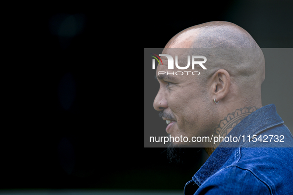 KNVB technical director Nigel de Jong attends the match training and press conference for the Netherlands Nations League season 2024-2025 at...