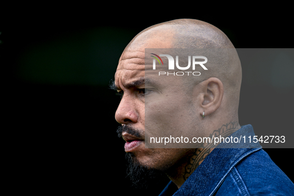 KNVB technical director Nigel de Jong attends the match training and press conference for the Netherlands Nations League season 2024-2025 at...