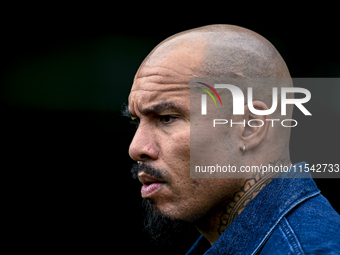 KNVB technical director Nigel de Jong attends the match training and press conference for the Netherlands Nations League season 2024-2025 at...