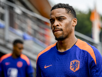 During the match training and press conference for the Netherlands Nations League season 2024-2025 at the KNVB Campus in Zeist, Netherlands,...