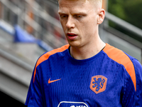 Netherlands player Jerdy Schouten participates in the training and press conference for the Netherlands Nations League season 2024-2025 at t...