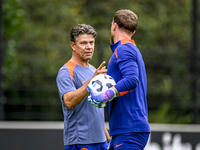 Netherlands goalkeeper trainer Patrick Lodewijks during the training and press conference for the Netherlands Nations League season 2024-202...