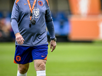 Netherlands trainer coach Ronald Koeman during the match training and press conference for the Netherlands Nations League season 2024-2025 a...