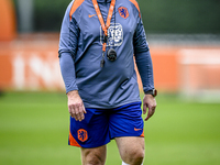 Netherlands trainer coach Ronald Koeman during the match training and press conference for the Netherlands Nations League season 2024-2025 a...