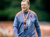 Netherlands trainer coach Ronald Koeman during the match training and press conference for the Netherlands Nations League season 2024-2025 a...