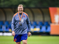 Netherlands trainer coach Ronald Koeman during the match training and press conference for the Netherlands Nations League season 2024-2025 a...