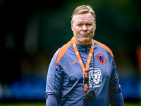 Netherlands trainer coach Ronald Koeman during the match training and press conference for the Netherlands Nations League season 2024-2025 a...