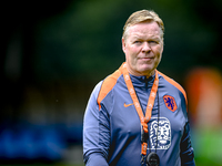 Netherlands trainer coach Ronald Koeman during the match training and press conference for the Netherlands Nations League season 2024-2025 a...