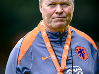 Netherlands trainer coach Ronald Koeman during the match training and press conference for the Netherlands Nations League season 2024-2025 a...