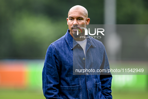 KNVB technical director Nigel de Jong attends the match training and press conference for the Netherlands Nations League season 2024-2025 at...