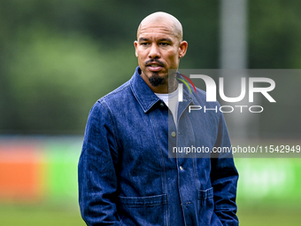 KNVB technical director Nigel de Jong attends the match training and press conference for the Netherlands Nations League season 2024-2025 at...