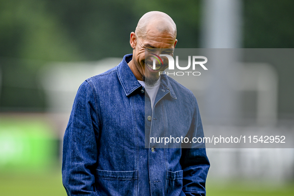 KNVB technical director Nigel de Jong attends the match training and press conference for the Netherlands Nations League season 2024-2025 at...