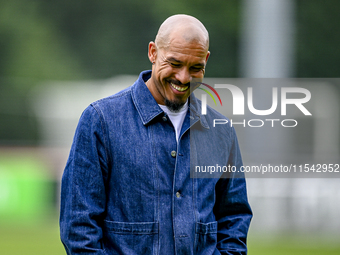 KNVB technical director Nigel de Jong attends the match training and press conference for the Netherlands Nations League season 2024-2025 at...