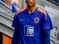 Netherlands player Virgil van Dijk participates in the training and press conference for the Netherlands Nations League season 2024-2025 at...